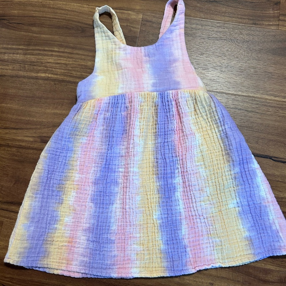 Zara Kids Casual Dress - Pastel Pink, Blue, Yellow